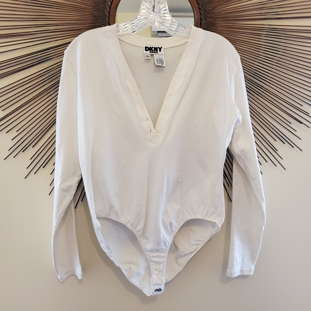 DKNY Long Sleeve Bodysuit